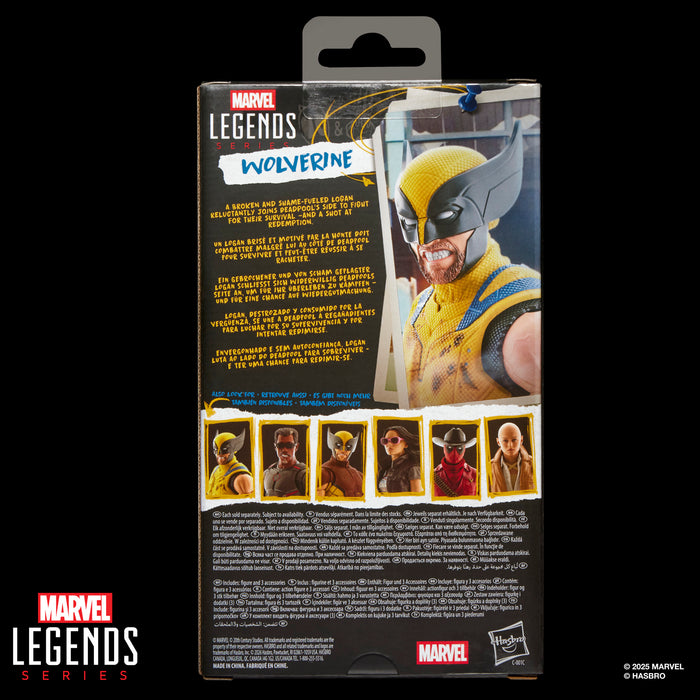 [PREORDER] Wolverine (Marvel Studios' Deadpool & Wolverine) | Marvel Legends Action Figure | Hasbro