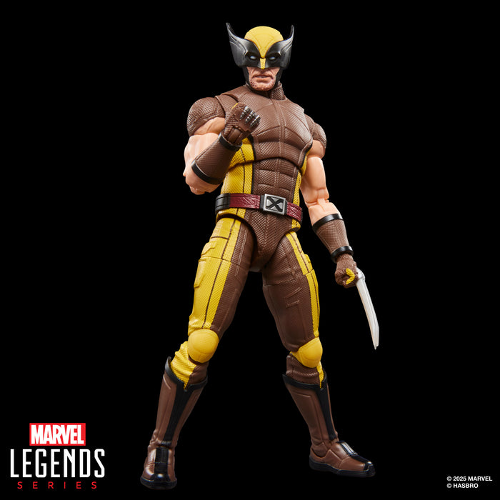 [PREORDER] Wolverine (Brown Suit) (Marvel Studios' Deadpool & Wolverine) | Marvel Legends Action Figure | Hasbro