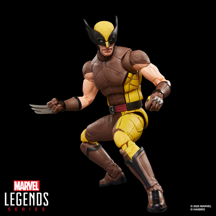 [PREORDER] Wolverine (Brown Suit) (Marvel Studios' Deadpool & Wolverine) | Marvel Legends Action Figure | Hasbro