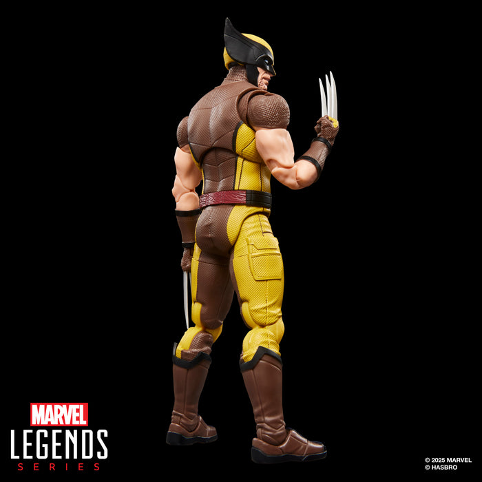 [PREORDER] Wolverine (Brown Suit) (Marvel Studios' Deadpool & Wolverine) | Marvel Legends Action Figure | Hasbro