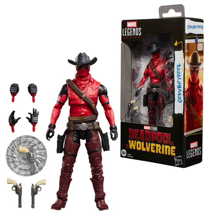 [PREORDER] Cowboypool (Marvel Studios' Deadpool & Wolverine) | Marvel Legends Action Figure | Hasbro