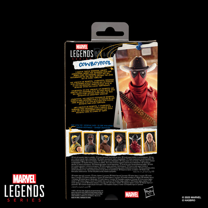 [PREORDER] Cowboypool (Marvel Studios' Deadpool & Wolverine) | Marvel Legends Action Figure | Hasbro