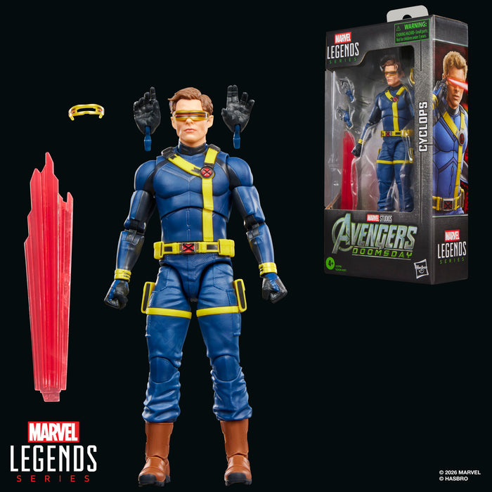 [PREORDER] Marvel Legends Series Marvel Studios' Avengers: Doomsday Cyclops | Action Figure | Hasbro