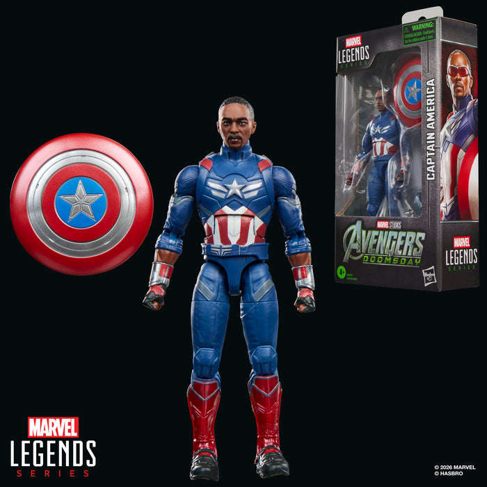 [PREORDER] Marvel Legends Series Marvel Studios' Avengers: Doomsday Captain America | Action Figure | Hasbro