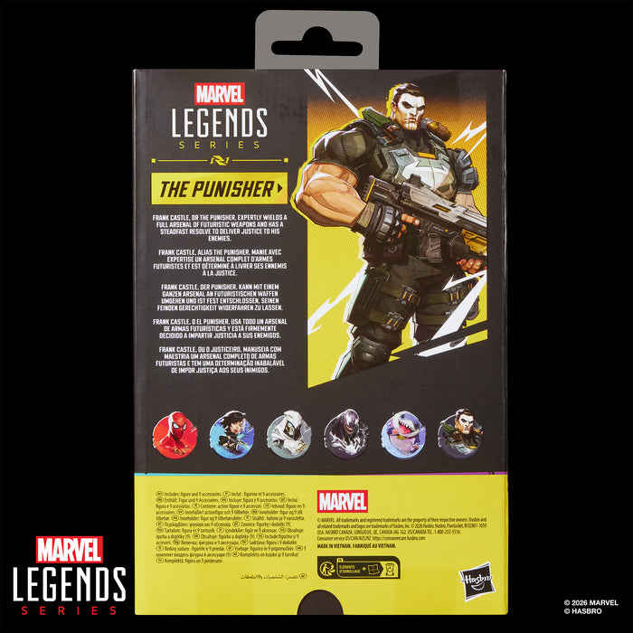 [PREORDER] Marvel Legends Series Marvel Rivals The Punisher | Action Figure | Hasbro