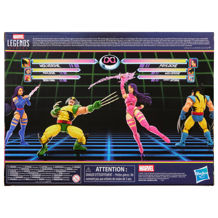 [PREORDER] Marvel Legends Series Wolverine vs Psylocke (Player Two Version) | Action Figures | Hasbro