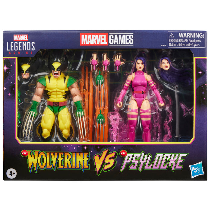 [PREORDER] Marvel Legends Series Wolverine vs Psylocke (Player Two Version) | Action Figures | Hasbro