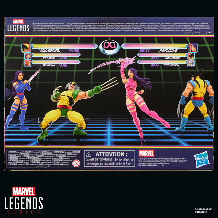 [PREORDER] Marvel Legends Series Wolverine vs Psylocke (Player Two Version) | Action Figures | Hasbro