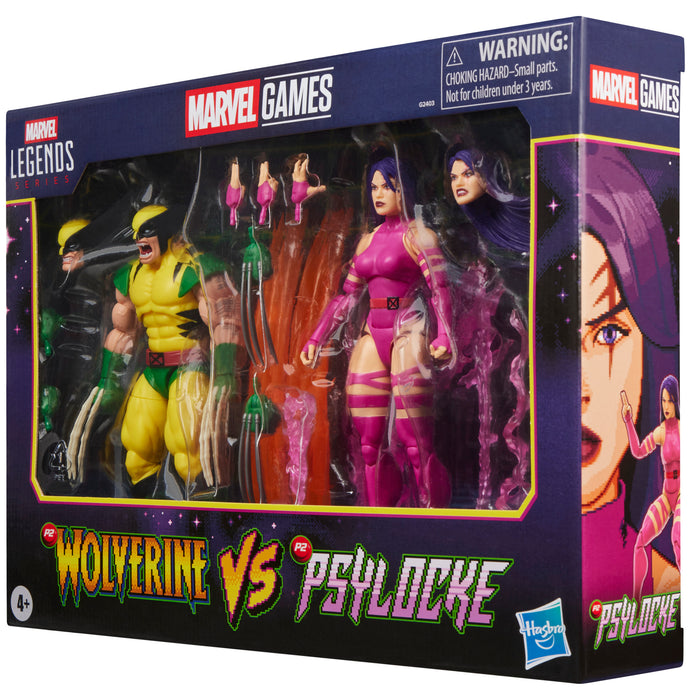 [PREORDER] Marvel Legends Series Wolverine vs Psylocke (Player Two Version) | Action Figures | Hasbro