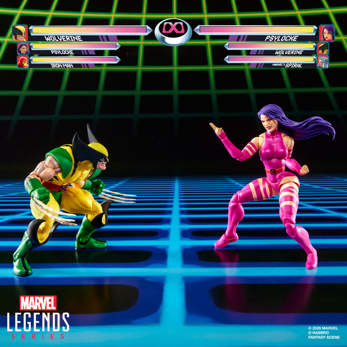 [PREORDER] Marvel Legends Series Wolverine vs Psylocke (Player Two Version) | Action Figures | Hasbro