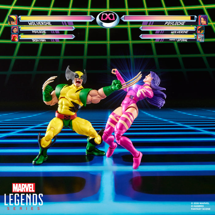 [PREORDER] Marvel Legends Series Wolverine vs Psylocke (Player Two Version) | Action Figures | Hasbro