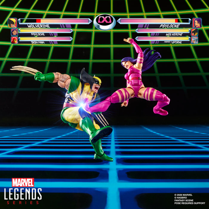 [PREORDER] Marvel Legends Series Wolverine vs Psylocke (Player Two Version) | Action Figures | Hasbro
