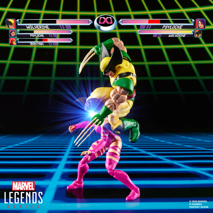 [PREORDER] Marvel Legends Series Wolverine vs Psylocke (Player Two Version) | Action Figures | Hasbro