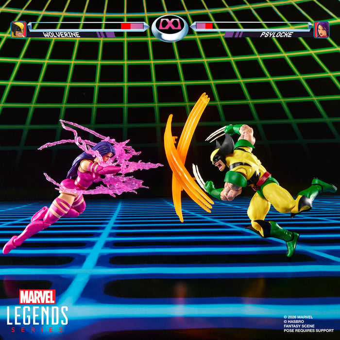 [PREORDER] Marvel Legends Series Wolverine vs Psylocke (Player Two Version) | Action Figures | Hasbro