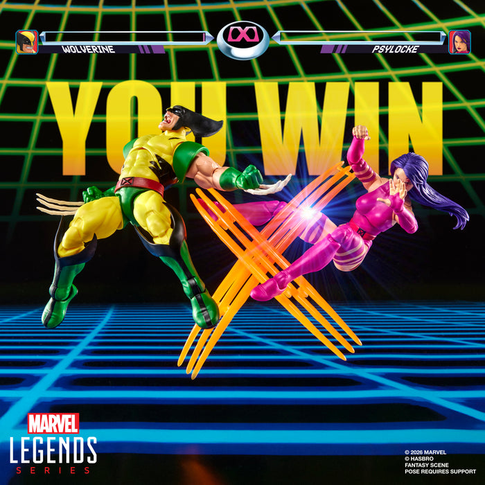 [PREORDER] Marvel Legends Series Wolverine vs Psylocke (Player Two Version) | Action Figures | Hasbro