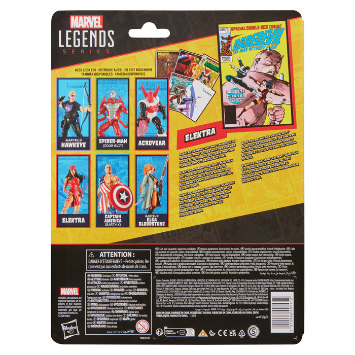 [PREORDER] Marvel Legends Comics-Inspired Elektra | 6-Inch Action Figure | Hasbro