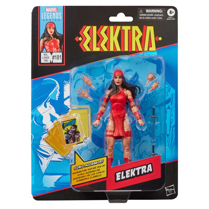 [PREORDER] Marvel Legends Comics-Inspired Elektra | 6-Inch Action Figure | Hasbro