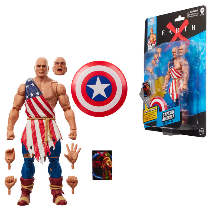 [PREORDER] Marvel Legends Captain America Earth-X | 6-Inch Action Figure | Hasbro