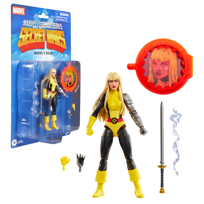 Marvel Legends Series Secret Wars Marvel’s Magik | 6 Inch Action Figure | Hasbro