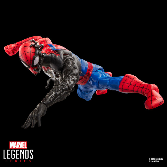 Marvel Legends Series Secret Wars Spider-Man (Alien Costume) | 6 Inch Action Figure | Hasbro