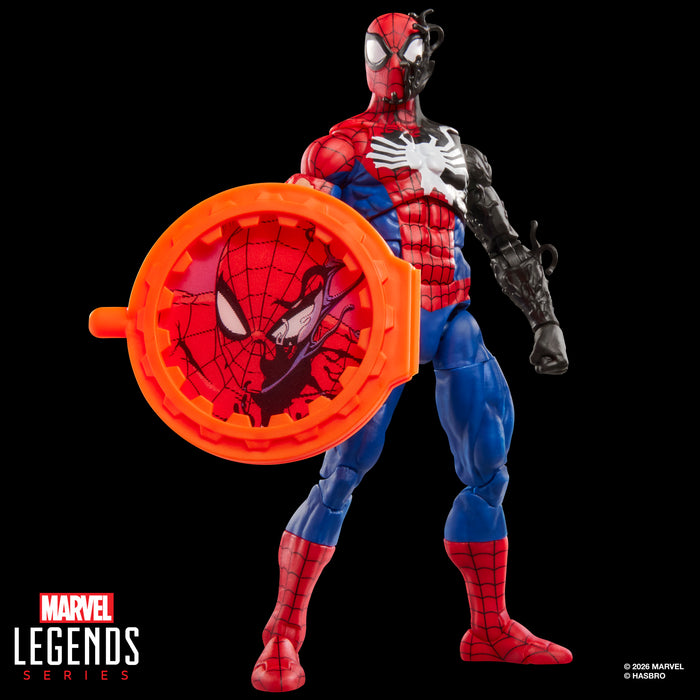 Marvel Legends Series Secret Wars Spider-Man (Alien Costume) | 6 Inch Action Figure | Hasbro
