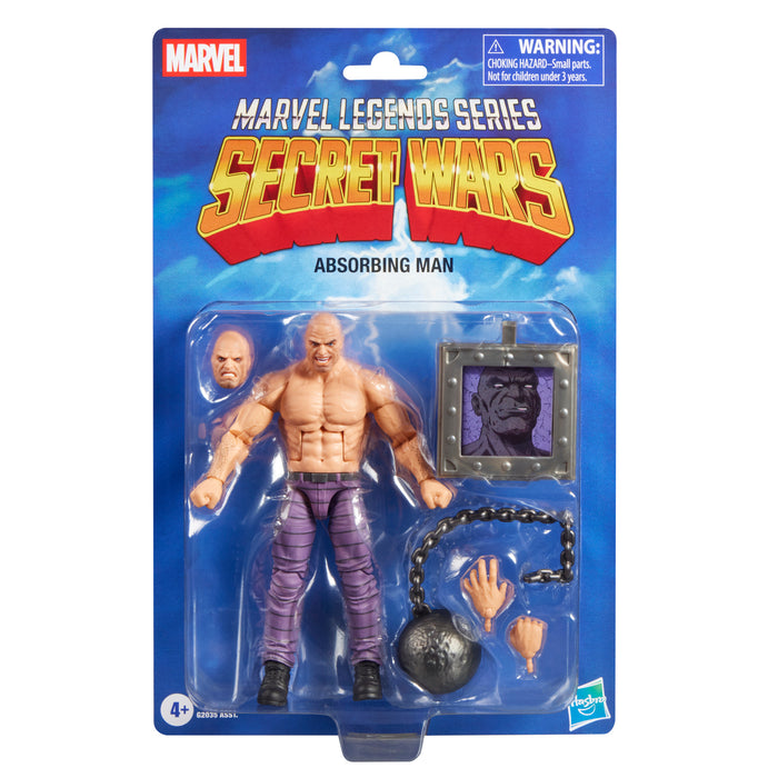 Marvel Legends Series Secret Wars Absorbing Man | 6 Inch Action Figure | Hasbro
