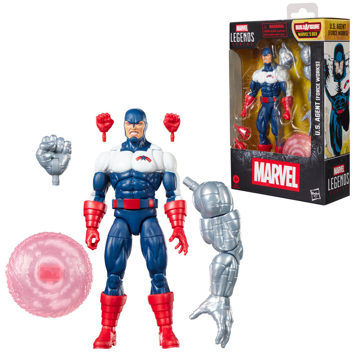 [PREORDER] Marvel Legends Series U.S. Agent (Force Works) (Avengers and Marvel Comics) | Action Figure | Hasbro
