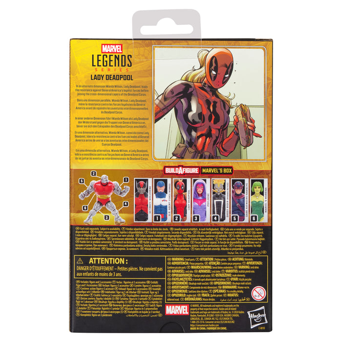 [PREORDER] Marvel Legends Series Lady Deadpool (Marvel Comics) | Action Figure | Hasbro