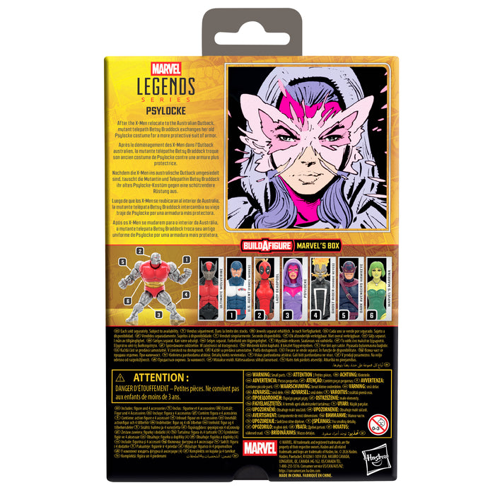 [PREORDER] Marvel Legends Series Psylocke (X-Men Comics) | Action Figure | Hasbro