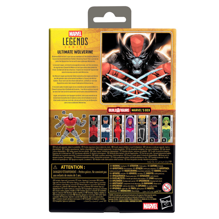 [PREORDER] Marvel Legends Series Ultimate Wolverine (Ultimate Universe Comics) | Action Figure | Hasbro