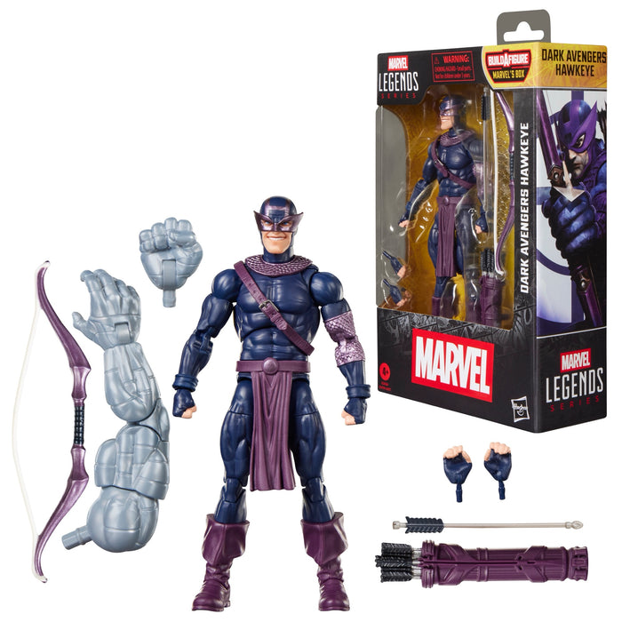 [PREORDER] Marvel Legends Series Dark Avengers Hawkeye (Dark Avengers Comics) | Action Figure | Hasbro