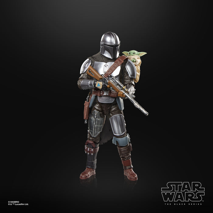 Star Wars The Black Series The Mandalorian & Grogu Deluxe |Action Figure | Hasbro