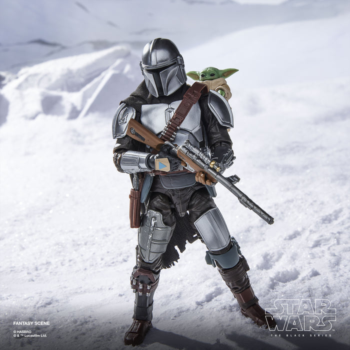 Star Wars The Black Series The Mandalorian & Grogu Deluxe |Action Figure | Hasbro