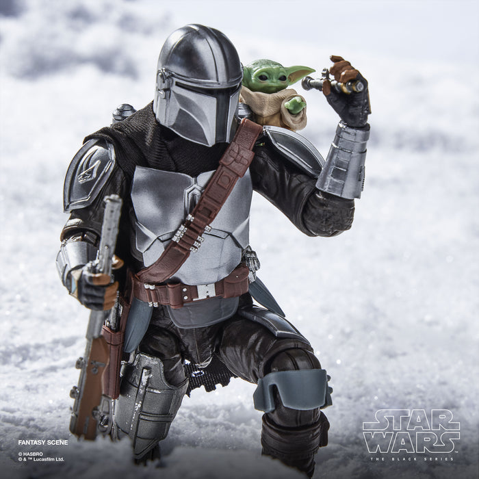 Star Wars The Black Series The Mandalorian & Grogu Deluxe |Action Figure | Hasbro