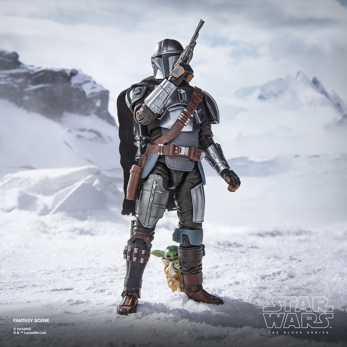 Star Wars The Black Series The Mandalorian & Grogu Deluxe |Action Figure | Hasbro