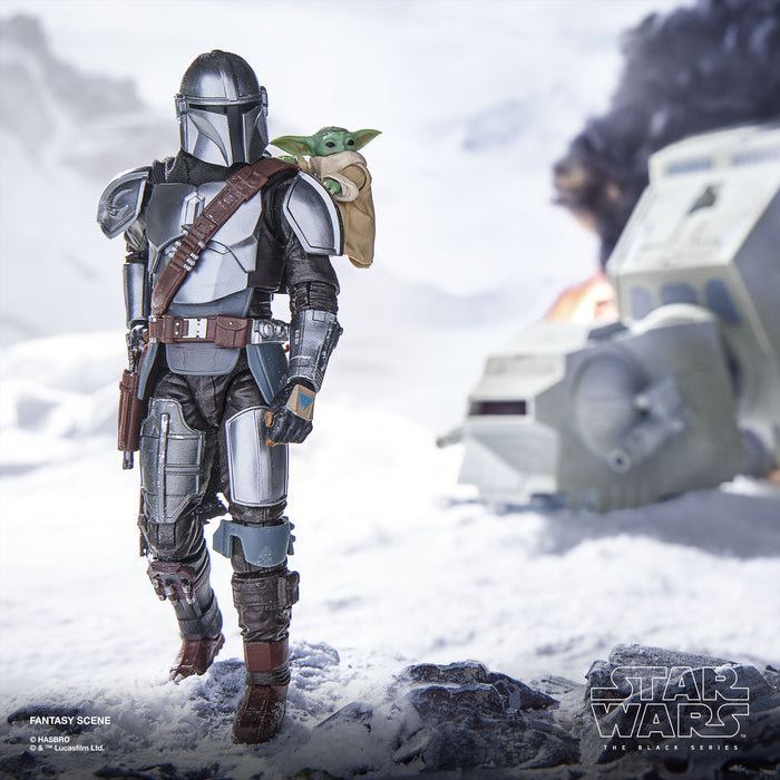 Star Wars The Black Series The Mandalorian & Grogu Deluxe |Action Figure | Hasbro