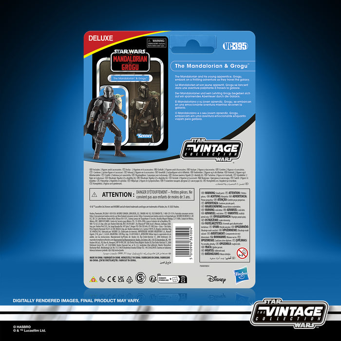 Star Wars The Vintage Collection The Mandalorian & Grogu | Action Figure (3.75”) | Hasbro
