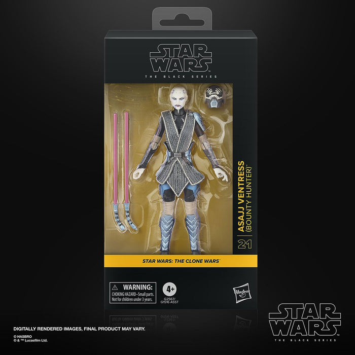 STAR WARS The Black Series Asajj Ventress (Bounty Hunter) | ACTION FIGURE | HASBRO