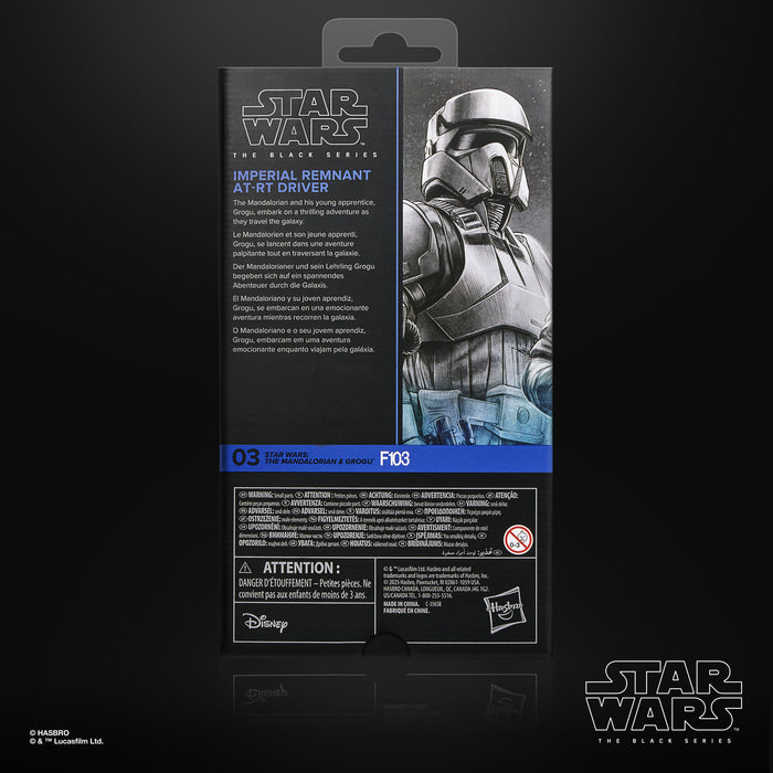 [PREORDER] Star Wars The Black Series Imperial Remnant AT-RT Driver (The Mandalorian & Grogu) |Action Figure | Hasbro