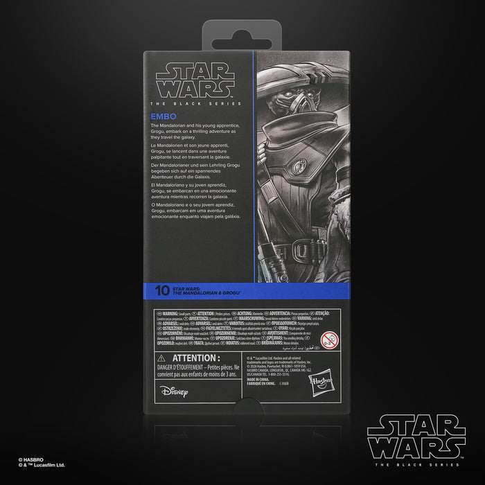 [PREORDER] Star Wars The Black Series Embo (THE MANDALORIAN & GROGU) | Action Figure | Hasbro