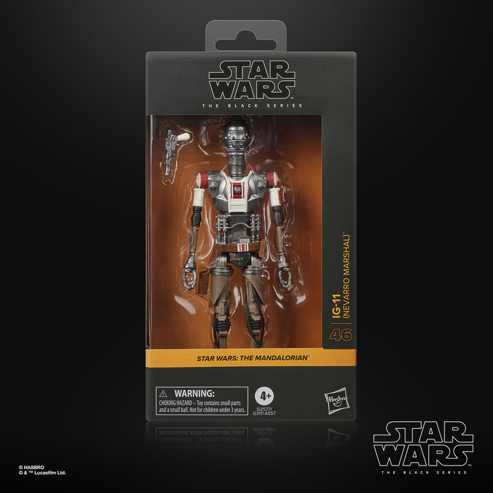 [PREORDER] Star Wars The Black Series IG-11 (Nevarro Marshal) (THE MANDALORIAN) | Action Figure | Hasbro