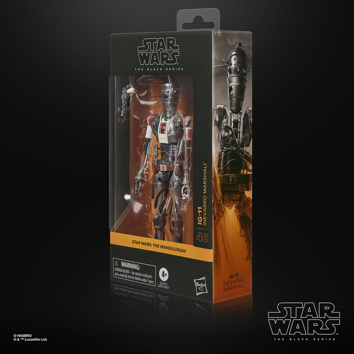 [PREORDER] Star Wars The Black Series IG-11 (Nevarro Marshal) (THE MANDALORIAN) | Action Figure | Hasbro