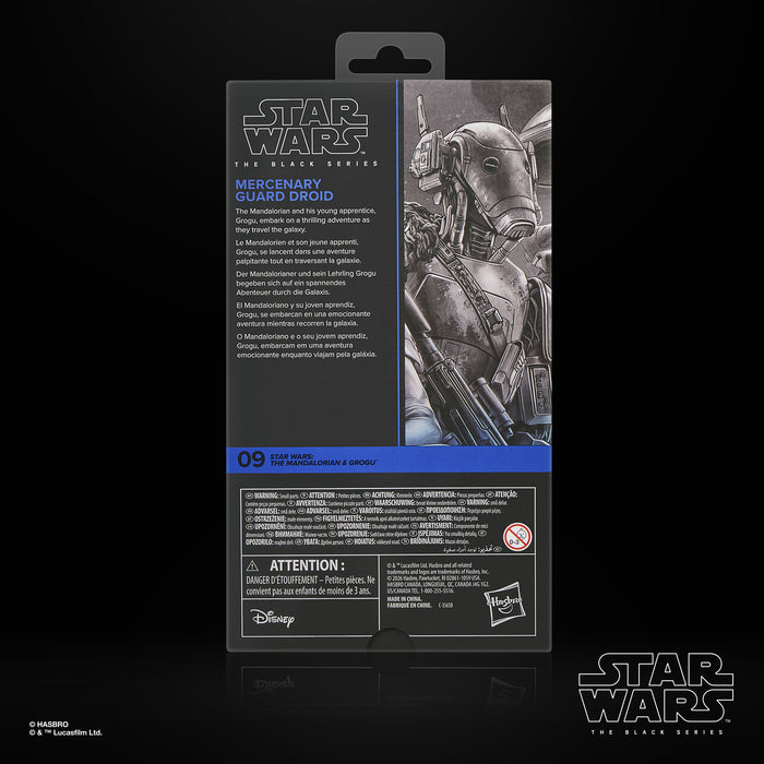 [PREORDER] Star Wars The Black Series Mercenary Guard Droid (THE MANDALORIAN & GROGU) | Action Figure | Hasbro