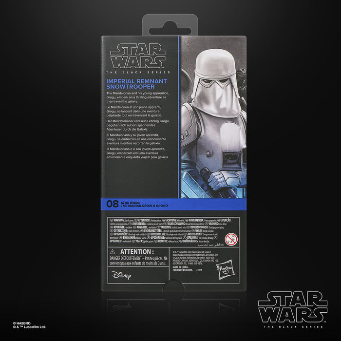 [PREORDER] Star Wars The Black Series Imperial Remnant Snowtrooper (THE MANDALORIAN & GROGU) | Action Figure | Hasbro