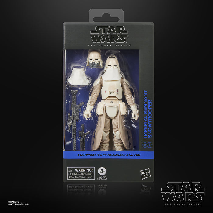 [PREORDER] Star Wars The Black Series Imperial Remnant Snowtrooper (THE MANDALORIAN & GROGU) | Action Figure | Hasbro
