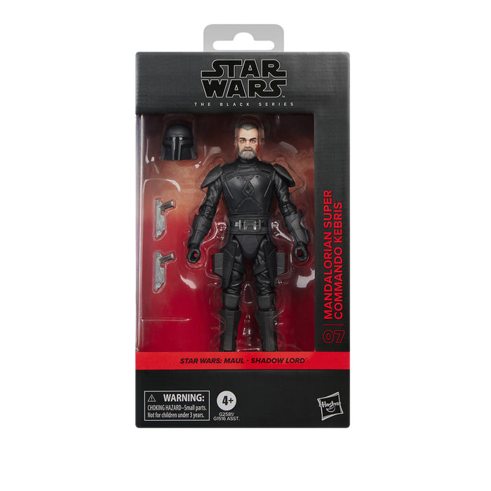 [PREORDER] Star Wars The Black Series Mandalorian Super Commando Kebris | Action Figure | Hasbro