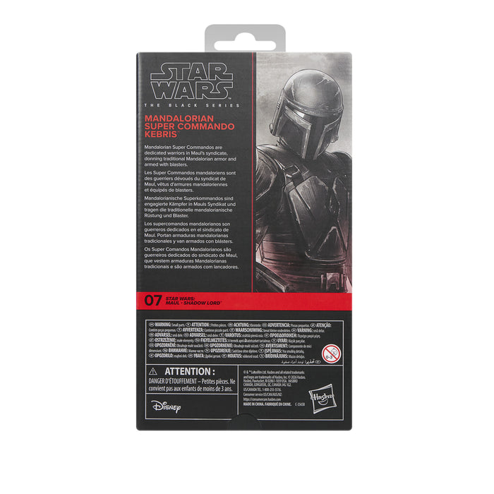 [PREORDER] Star Wars The Black Series Mandalorian Super Commando Kebris | Action Figure | Hasbro