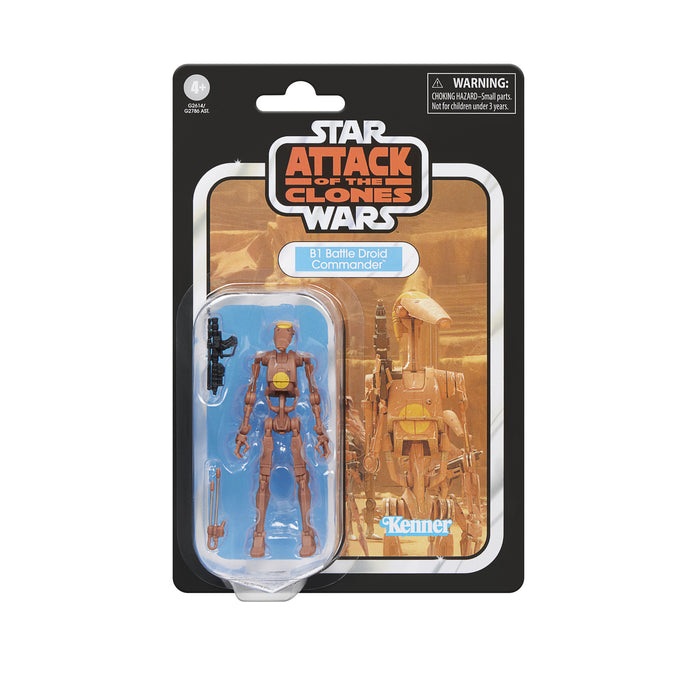 [PREORDER] Star Wars The Vintage Collection B1 Battle Droid Commander | Action Figure | Hasbro