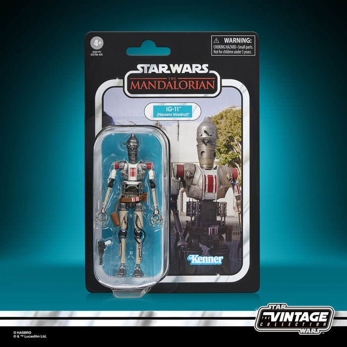 Star Wars The Vintage Collection IG-11 (Nevarro Marshal) | Action Figure (3.75”) | Hasbro
