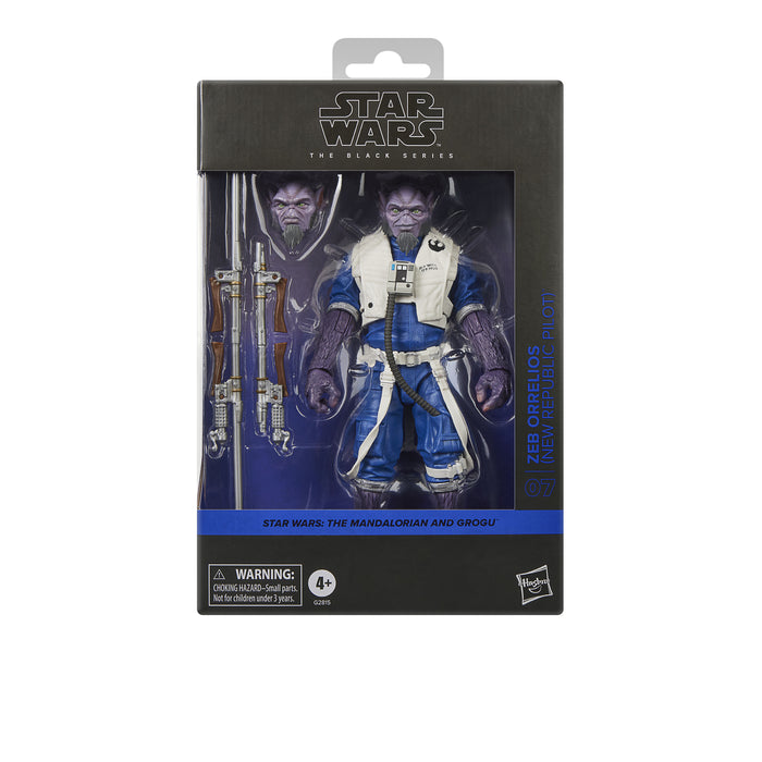 [PREORDER] Star Wars The Black Series Garazeb “Zeb” Orrelios (THE MANDALORIAN & GROGU) | Action Figure | Hasbro